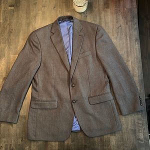 Men’s Chaps Blazer Grey and Black Tweed